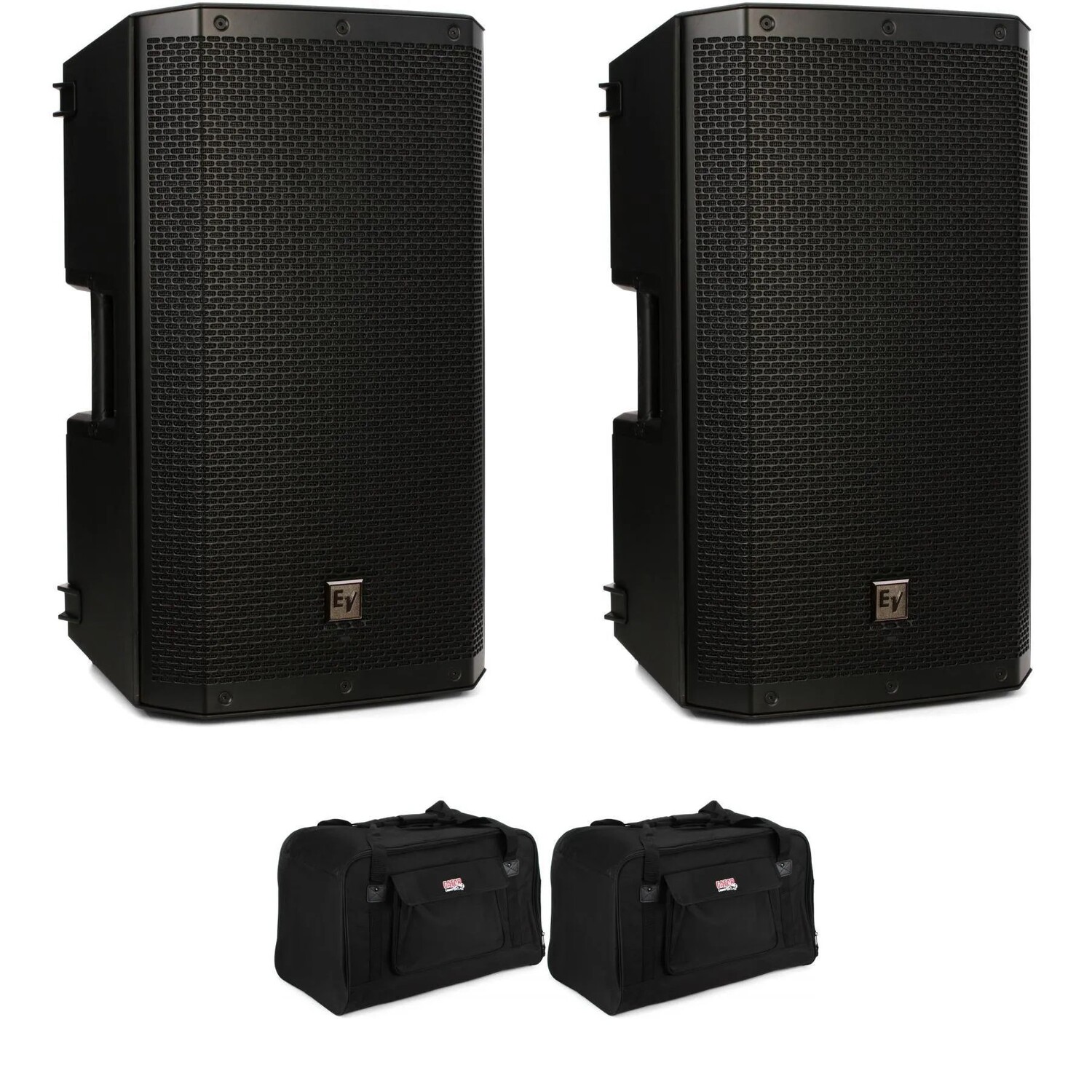 

Electro-Voice ZLX-12BT 12-дюймовый активный динамик мощностью 1000 Вт с парой Bluetooth и комплектом сумок