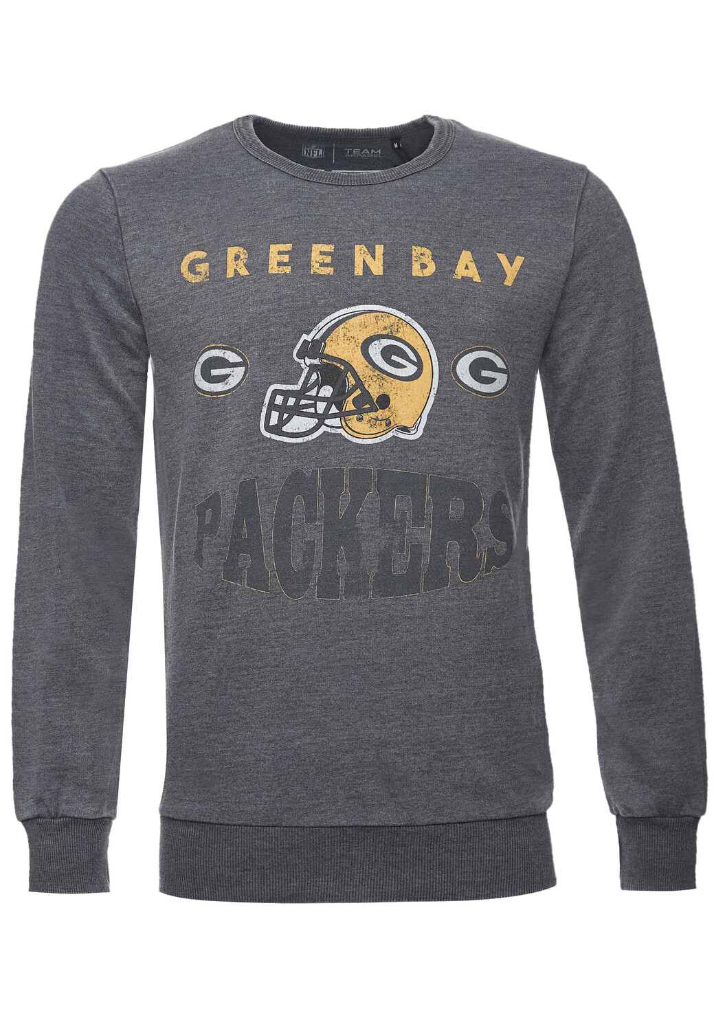 

Толстовка Recovered Green Bay Packers, серый