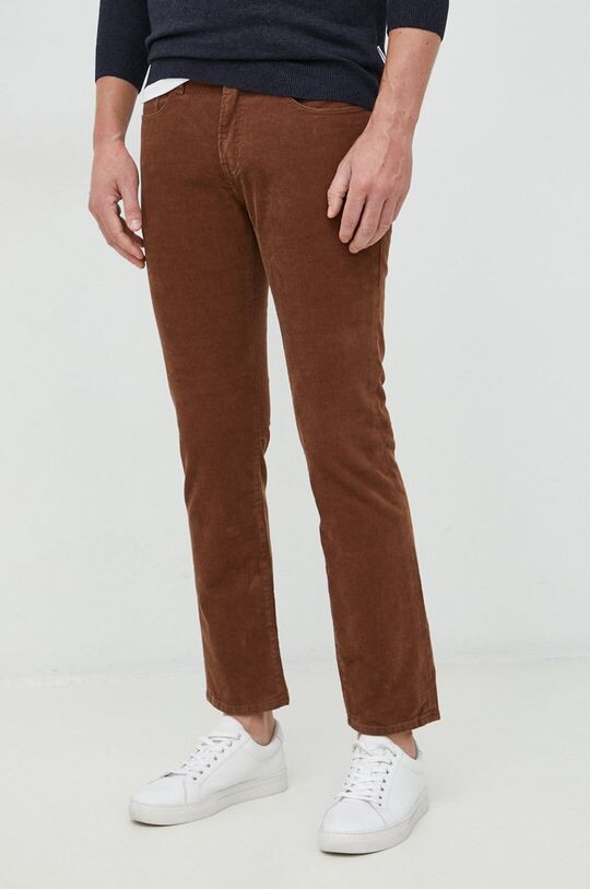 

Вельветовые брюки Gap, коричневый