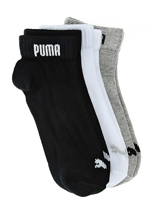 Серые короткие спортивные носки унисекс Puma носки спортивные унисекс