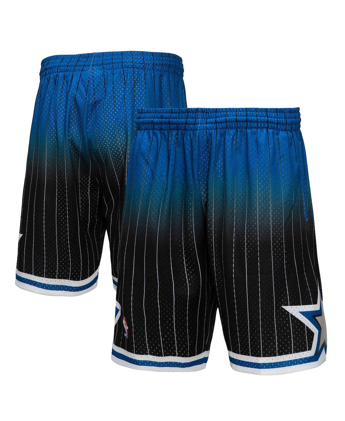 

Мужские шорты Royal и Black Orlando Magic 1994/95 Hardwood Classics Fadeaway Reload 3.0 Swingman Mitchell & Ness