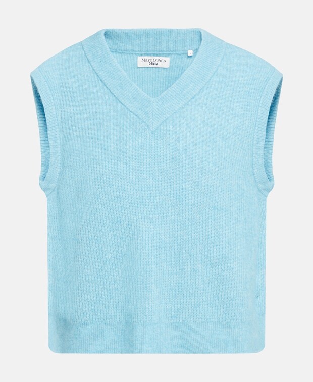 

Шерстяной комбинезон Marc O'Polo Denim, лазурный синий