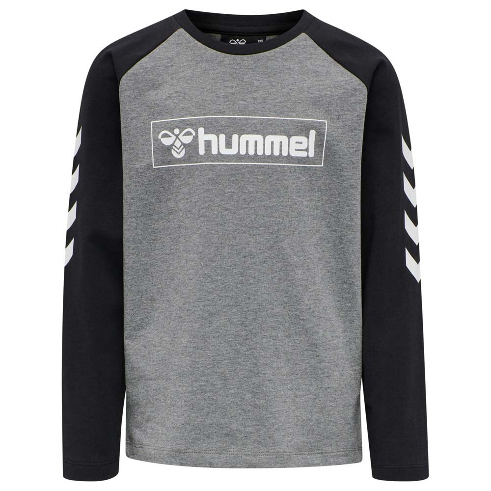 

Футболка с длинным рукавом Hummel Box, серый