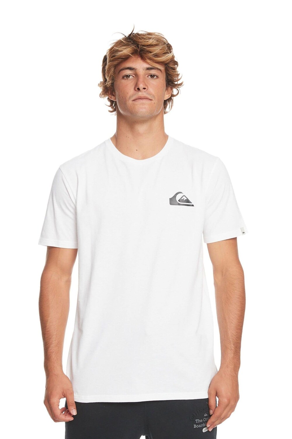 

Футболка с короткими рукавами и небольшим логотипом Quiksilver, белый