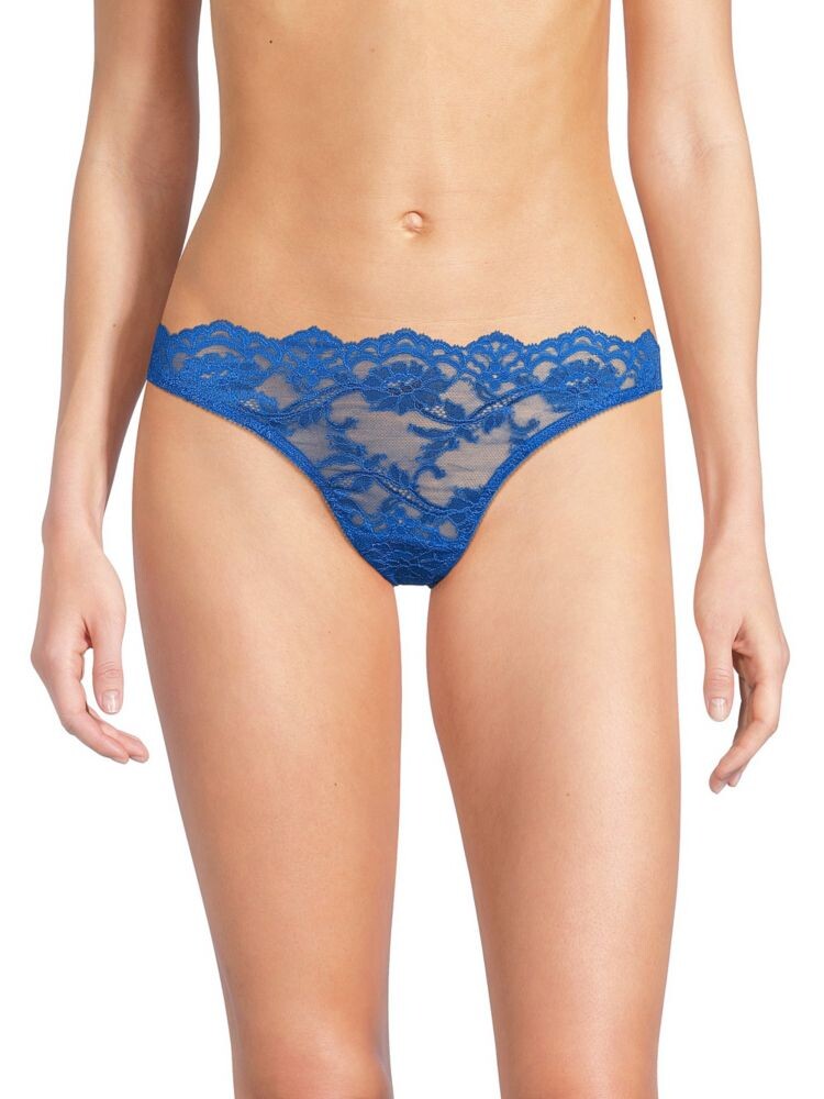 Кружевные трусики бикини Anais Journelle, цвет Lapis