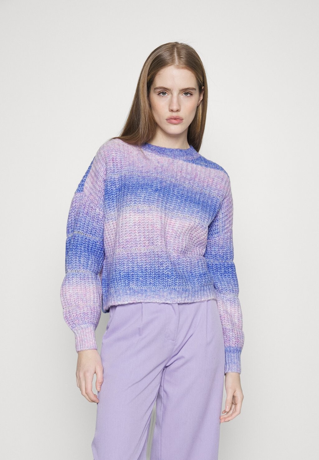 

Джемпер Vero Moda Vmbegonia O Neck, цикламен / наггет, Фиолетовый