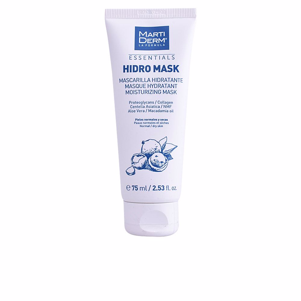 Маска для лица Hidro-mask moisturizing face mask normal to dry skin Martiderm, 75 мл ультра увлажняющая маска для сухой кожи h2overdose mask foreo 6 шт х 6 г