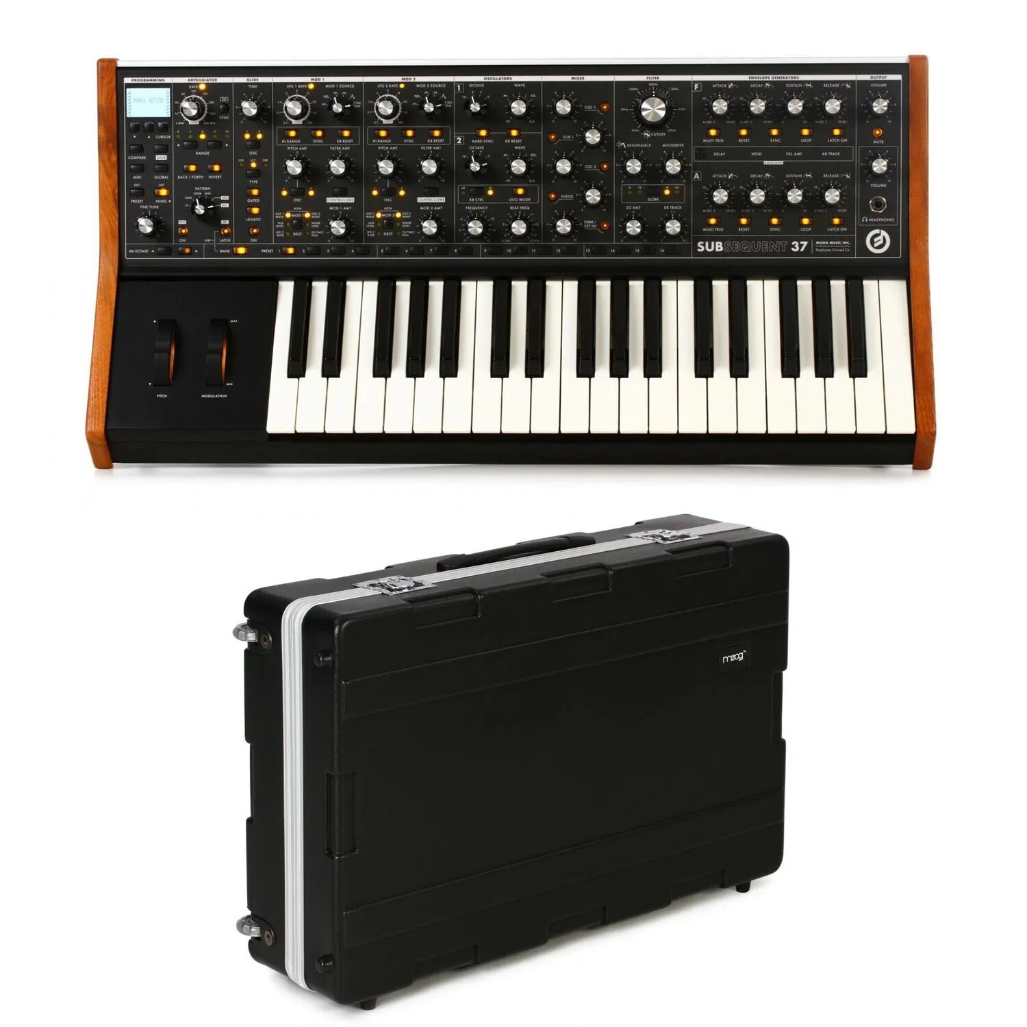 

Клавиатура Moog Follow 37 и литой корпус