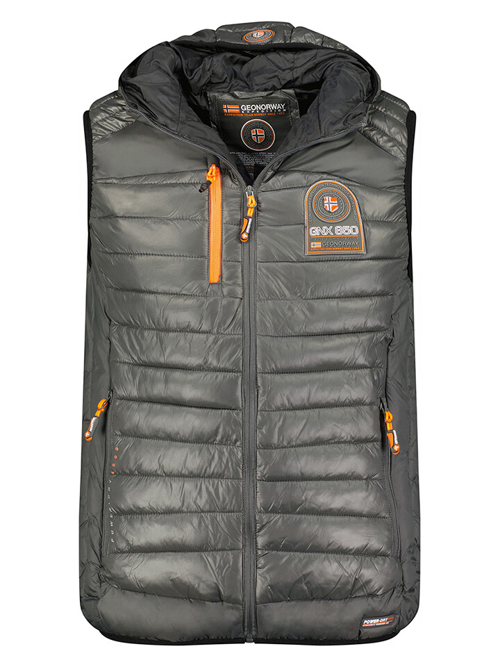 

Утепленный жилет Geographical Norway Bassar, серый