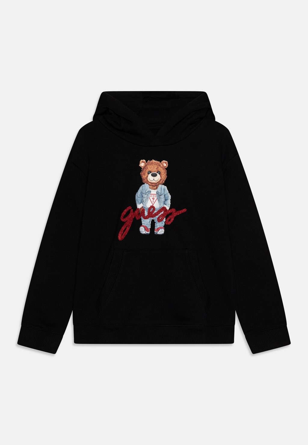 

Толстовка JUNIOR HOODED ACTIVE Guess, цвет jet black