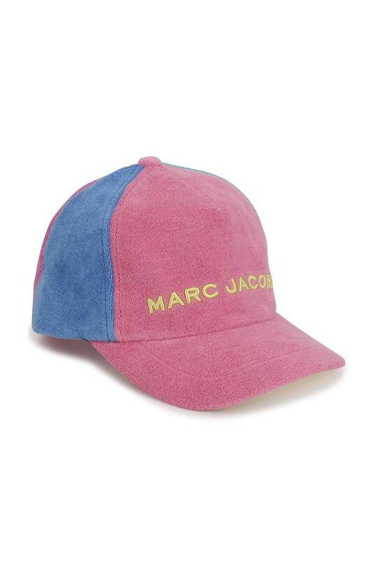 

Детская хлопковая шапка Marc Jacobs, розовый
