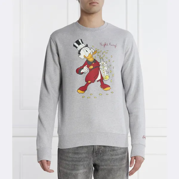 

Толстовка стандартного кроя Saint Barth x Peanuts St.Barth, серый