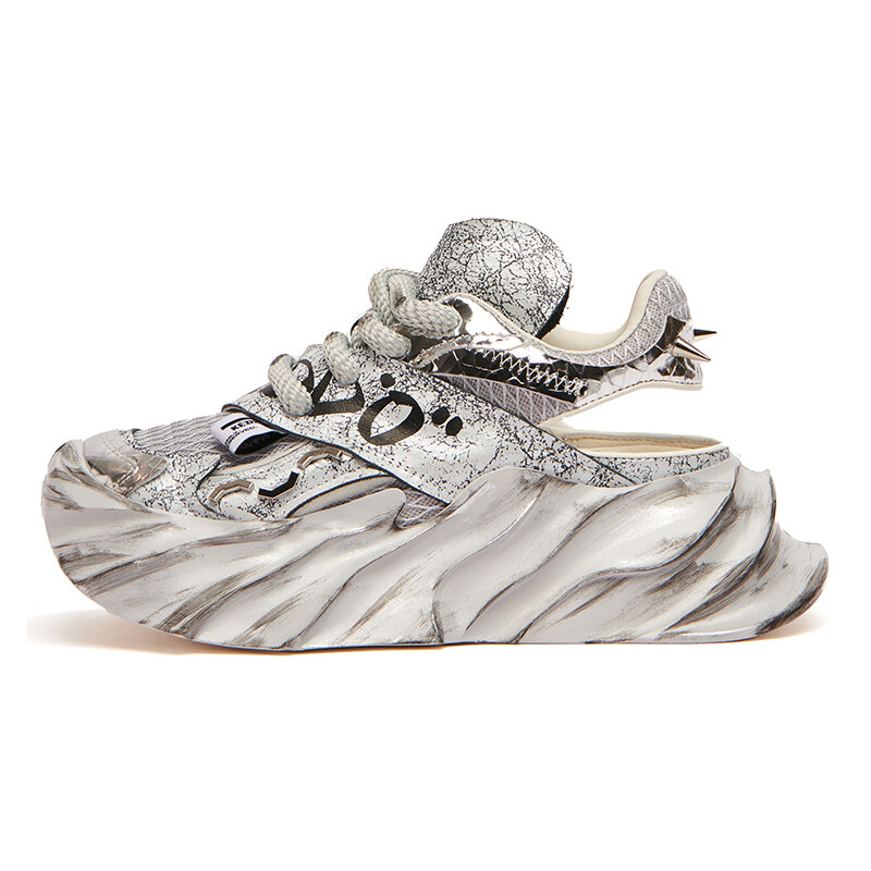 

Кроссовки KEDDO Chunky Sneakers Women's Low-top, серебряный