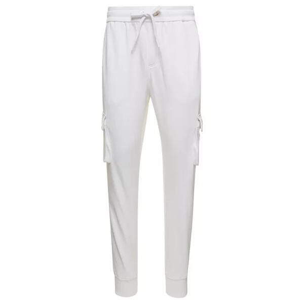 

Брюки clemont' cargo pants with logo patch in cott Moose Knuckles, белый