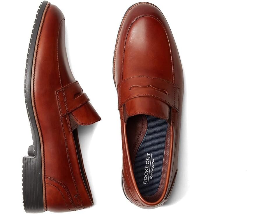 

Лоферы Rockport Total Motion Dressport Penny, оранжевый