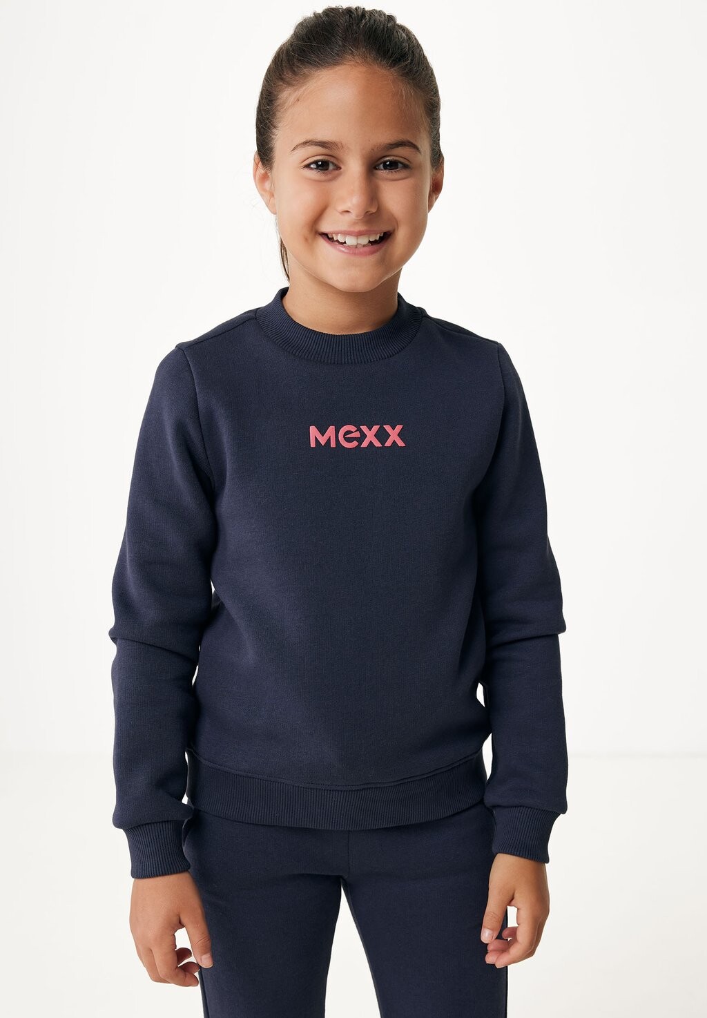 

Толстовка Basic Crew Neck With Chestprint Mexx, цвет navy
