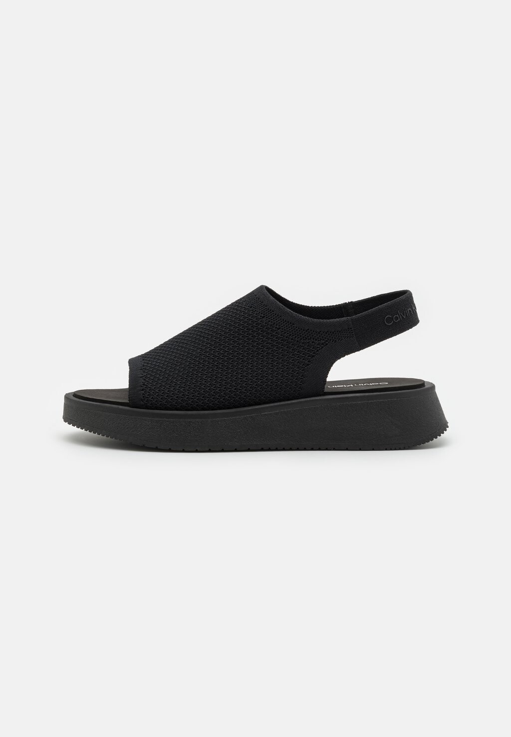 

Сандалии на платформе SLING Calvin Klein Jeans, цвет triple black