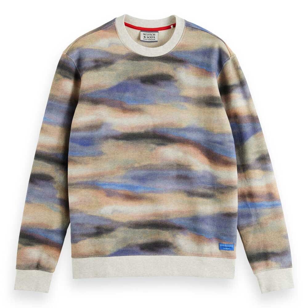 

Толстовка Scotch & Soda Blurred Landscape Aop, разноцветный