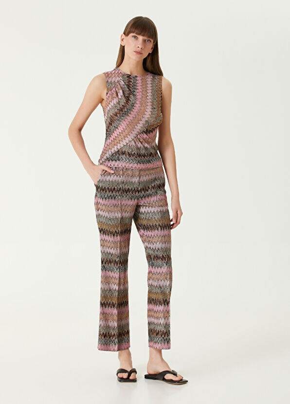 

Брюки с зигзагообразным узором Missoni, мультиколор