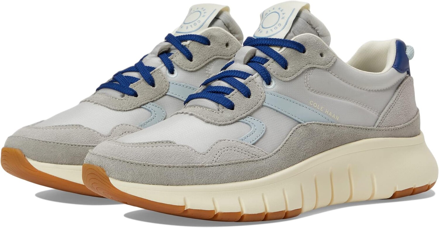 

Кроссовки Zerogrand Upland Lace-Up Sneaker Cole Haan, цвет Harbor Mist/Monument/Ivory/Celestial Blue