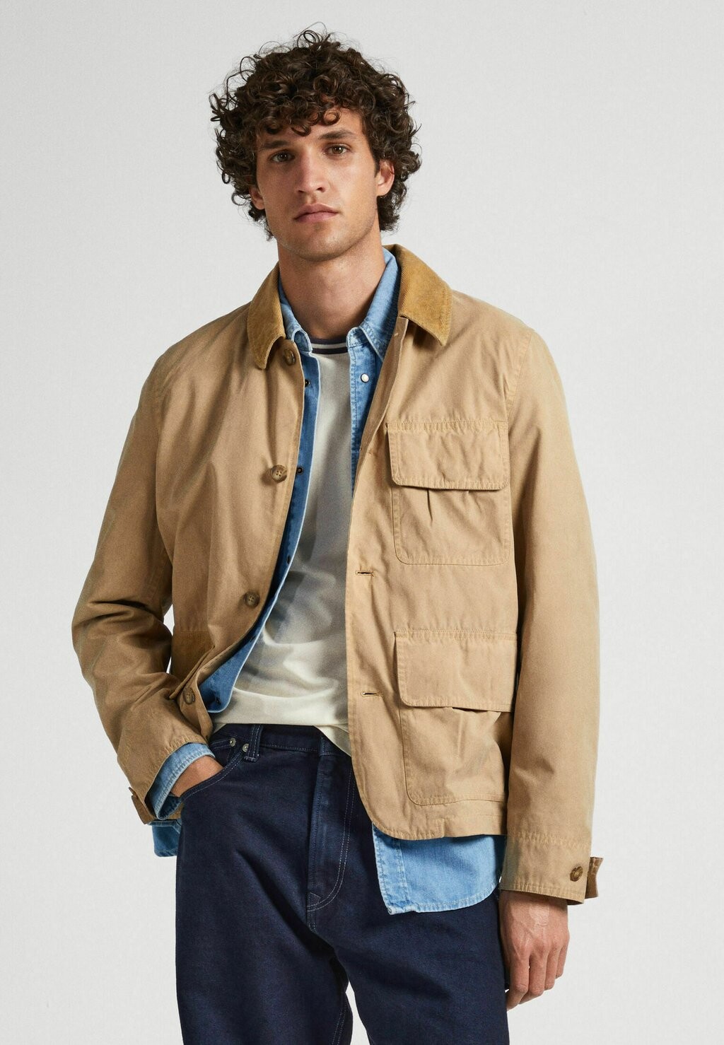 

Куртка Pepe Jeans BAYLOR, цвет camel beige
