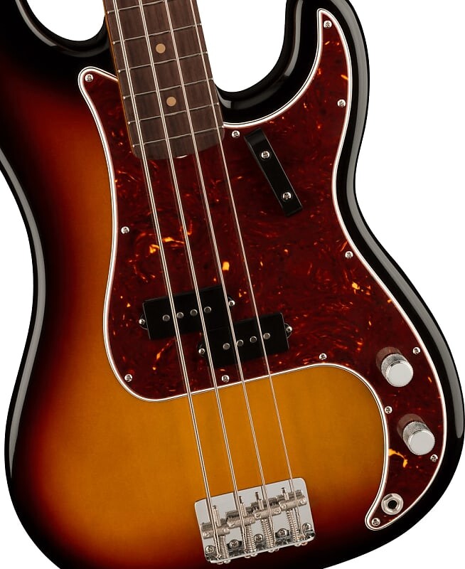 

Басс гитара Fender - American Vintage II - 1960 Precision Bass Guitar - Rosewood Fingerboard - 3-Color Sunburst