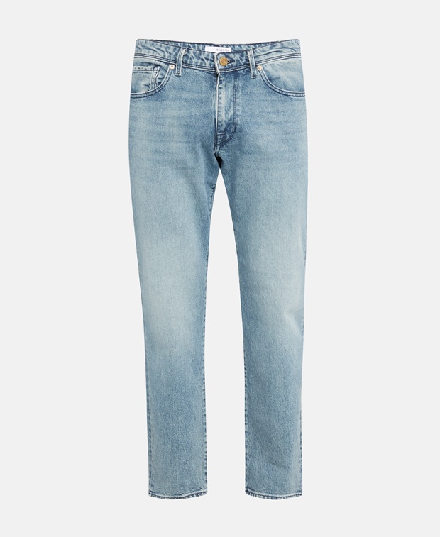 Органик прямые джинсы Selected Homme, светло-синий HOMME