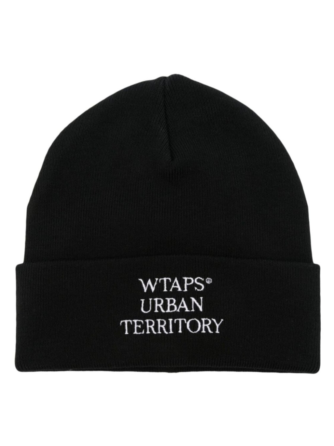 

WTAPS шапка бини Coolmax Wut с вышитым логотипом, черный