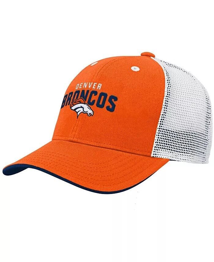 

Кепка Snapback Big Boys Orange Denver Broncos Core Lockup Outerstuff, оранжевый