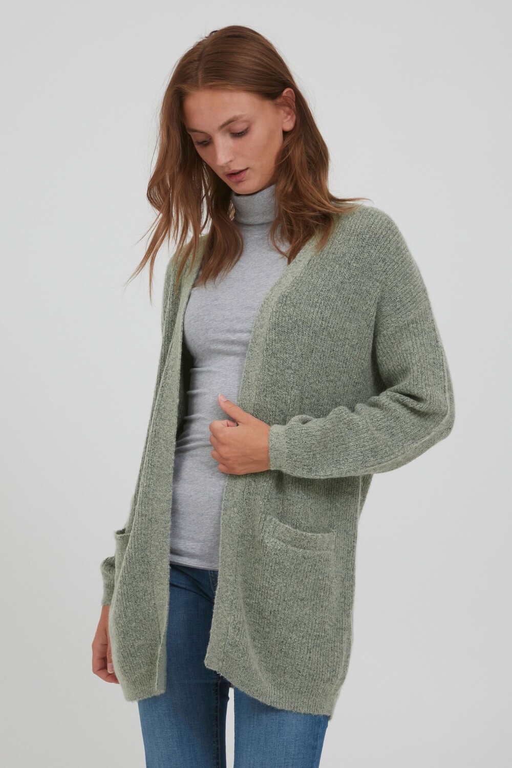 

Кардиган b.young Strickjacke, зеленый