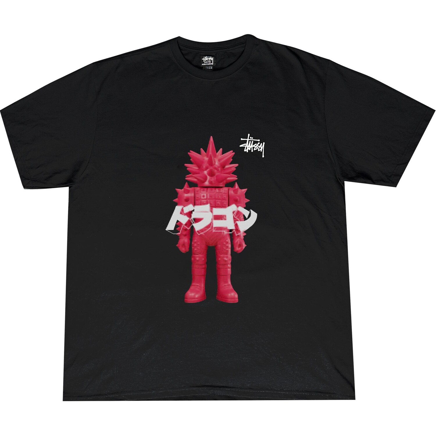 

Футболка унисекс черная Stussy, черный