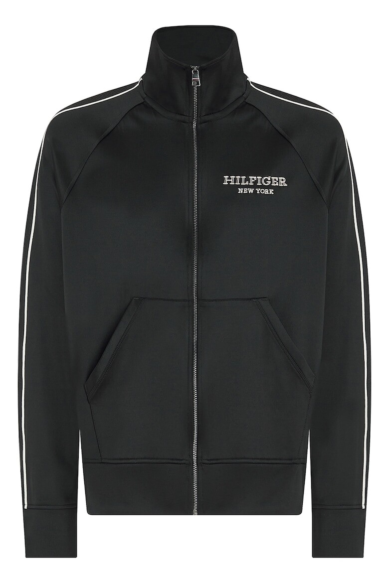

Толстовка с молнией и рукавами реглан Tommy Hilfiger, черный