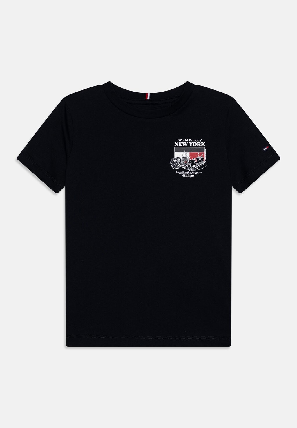 

Футболка с принтом FINEST FOOD TEE Tommy Hilfiger, цвет desert sky