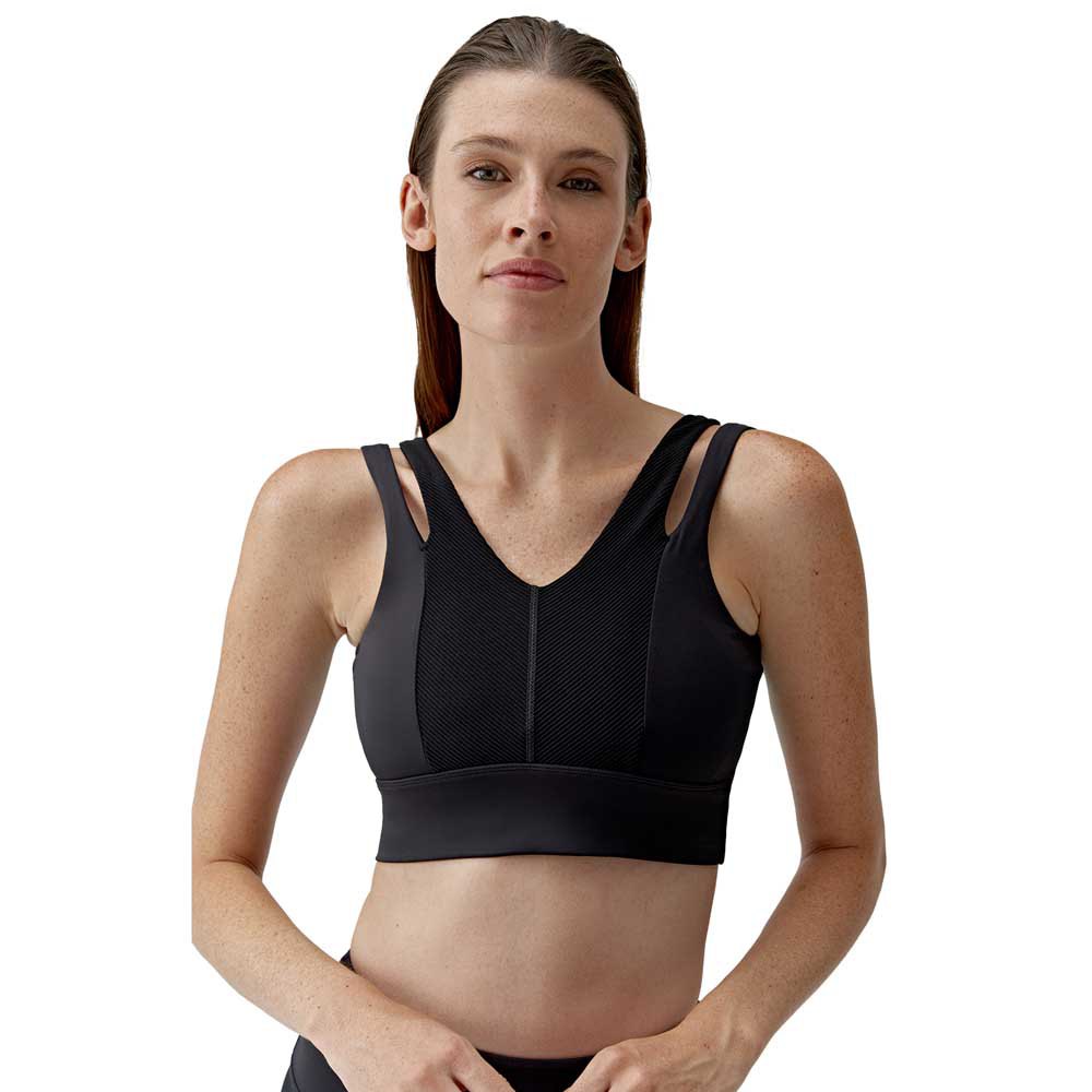 

Спортивный топ Born Living Yoga Reka Medium-High Support, черный