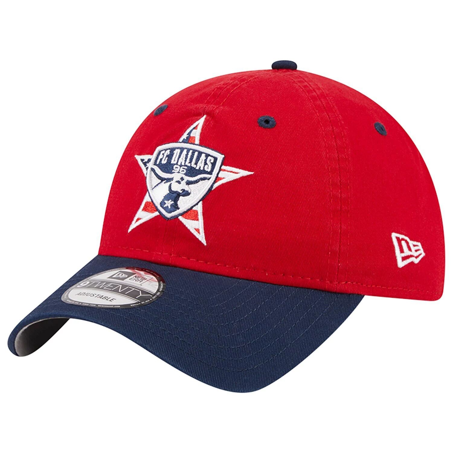

Мужская регулируемая кепка New Era Red FC Dallas Americana 9TWENTY