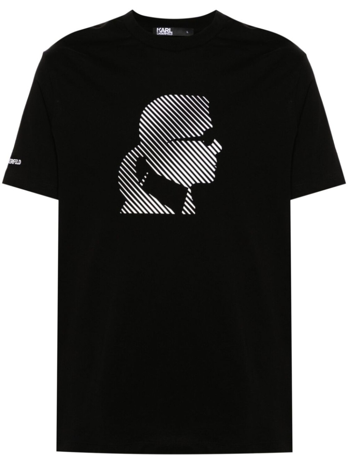 

Karl Lagerfeld футболка с логотипом, черный