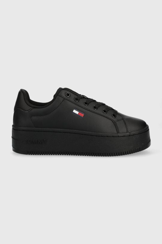 

Кожаные кроссовки Flatform Ess Tommy Jeans, черный