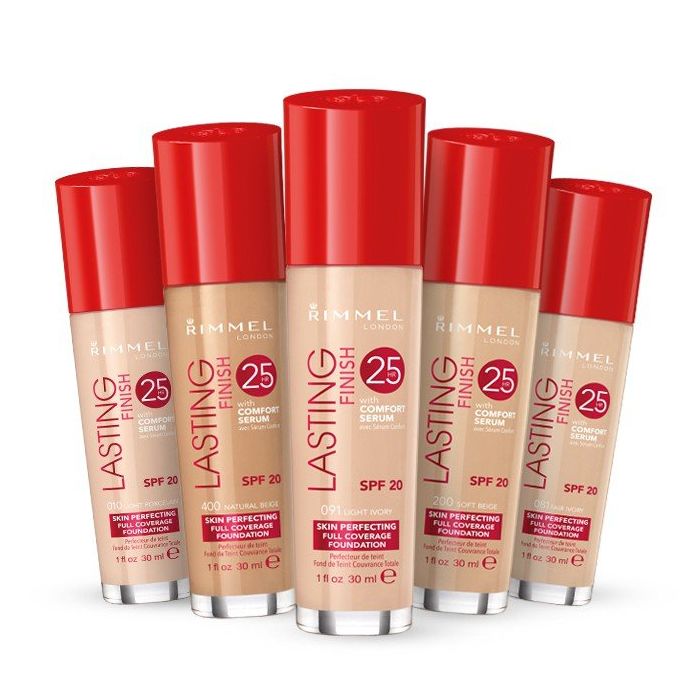 

Тональная основа Lasting Finish 25h Base de Maquillaje Rimmel, 400 Natural Beige