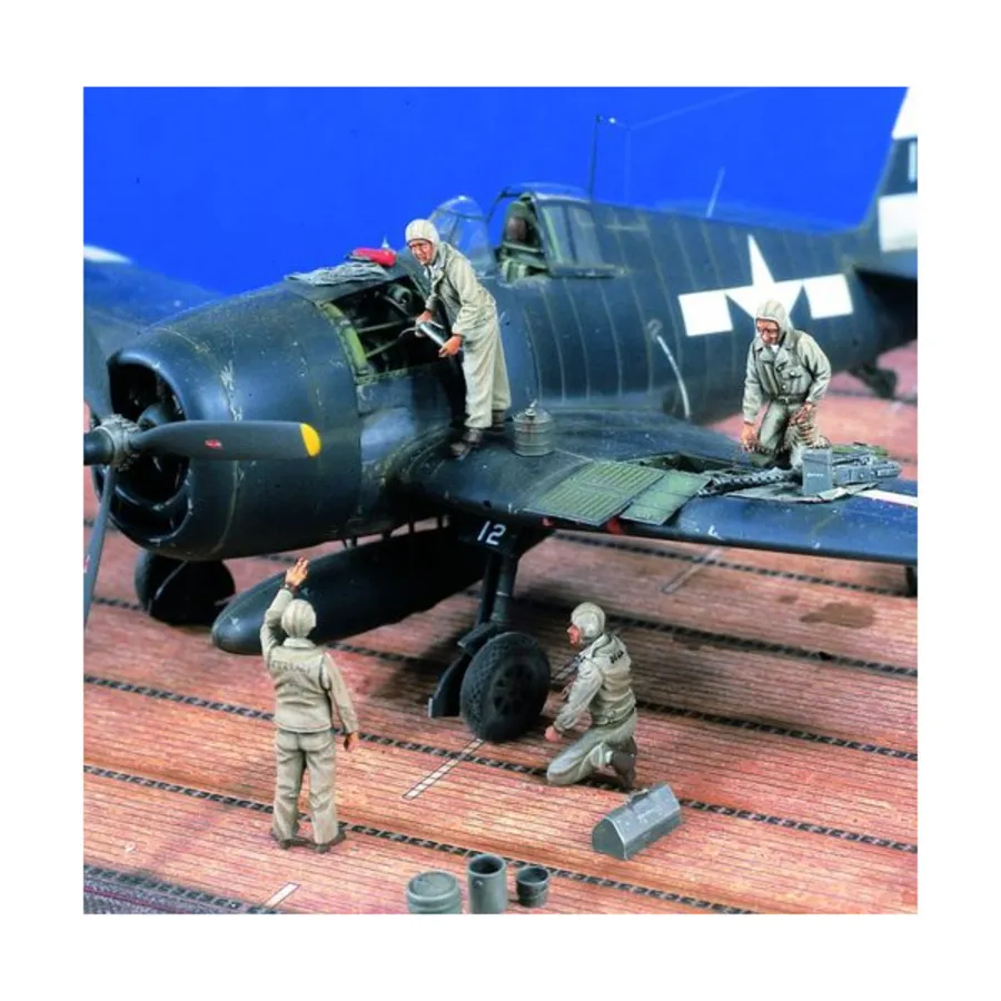 

Летный экипаж ВМС США времен Второй мировой войны, WWII - Assorted (1:35)