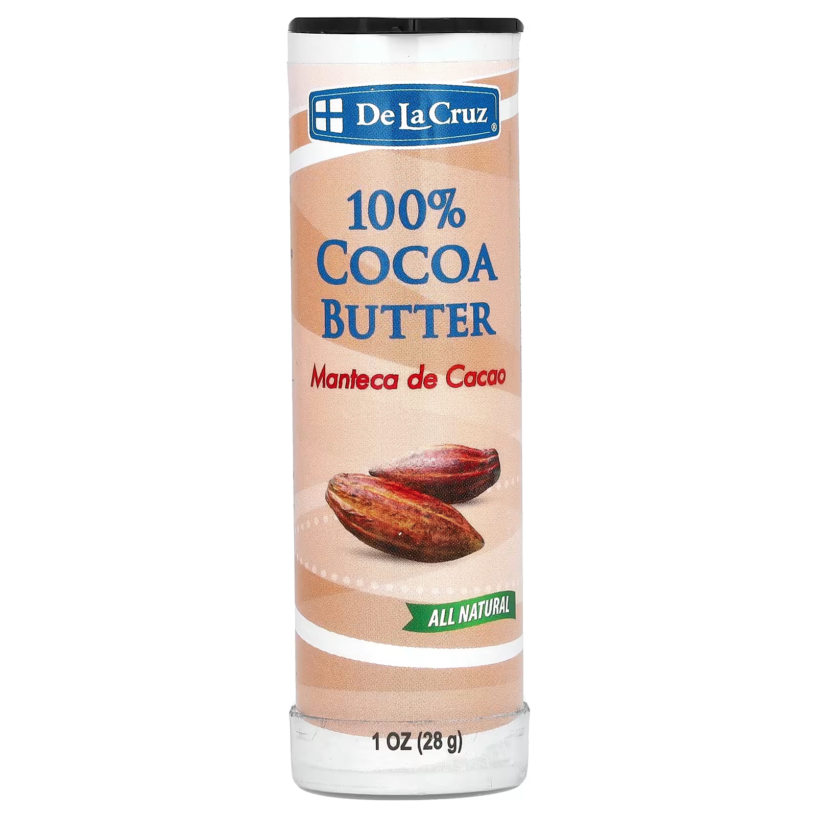 Стик De La Cruz с маслом какао, 28 г de la cruz аргановое масло 100% чистое 2 ж унц 59 мл
