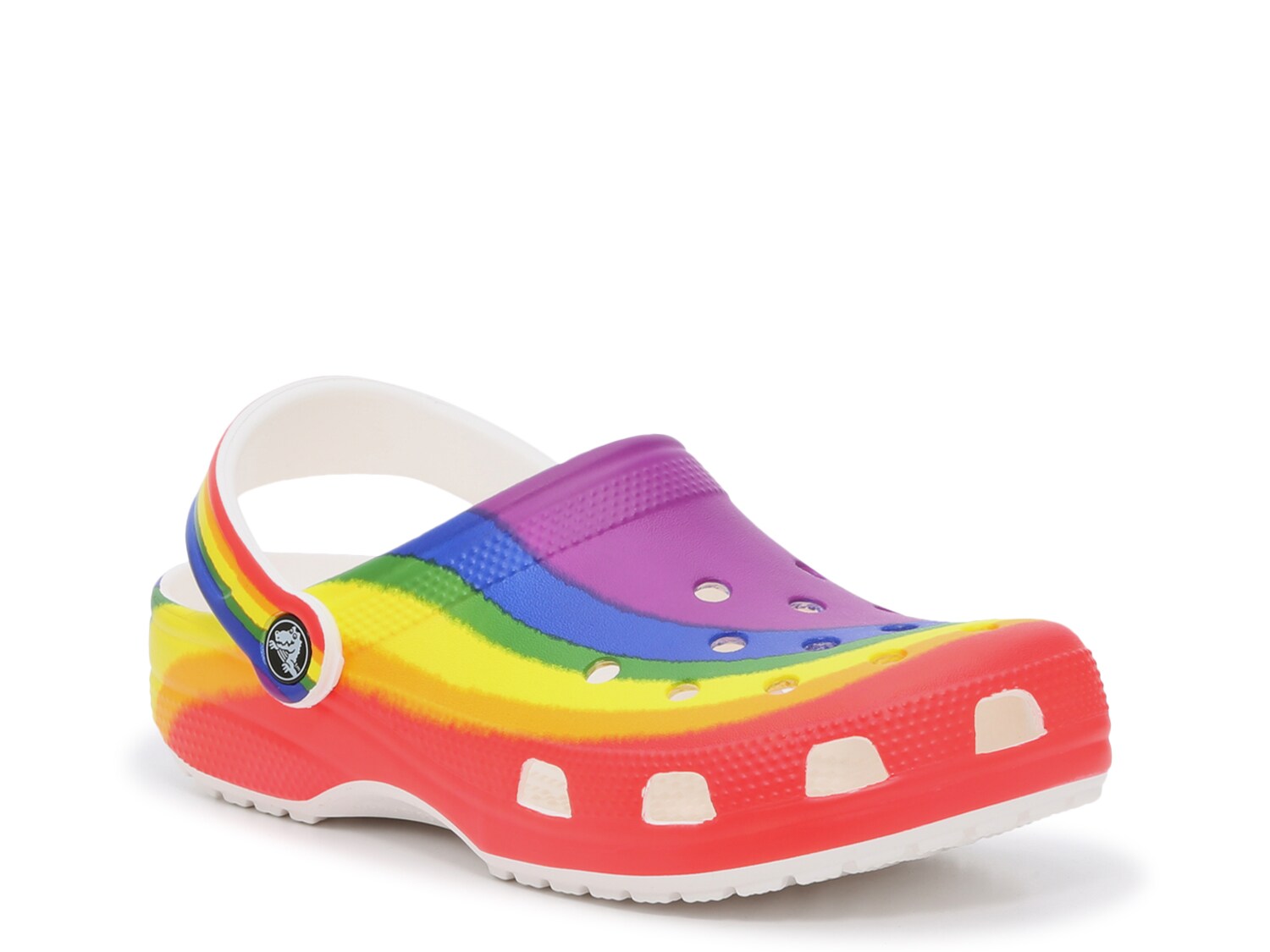Сабо Crocs Rainbow Pride, мультиколор серьги multicolor rainbow