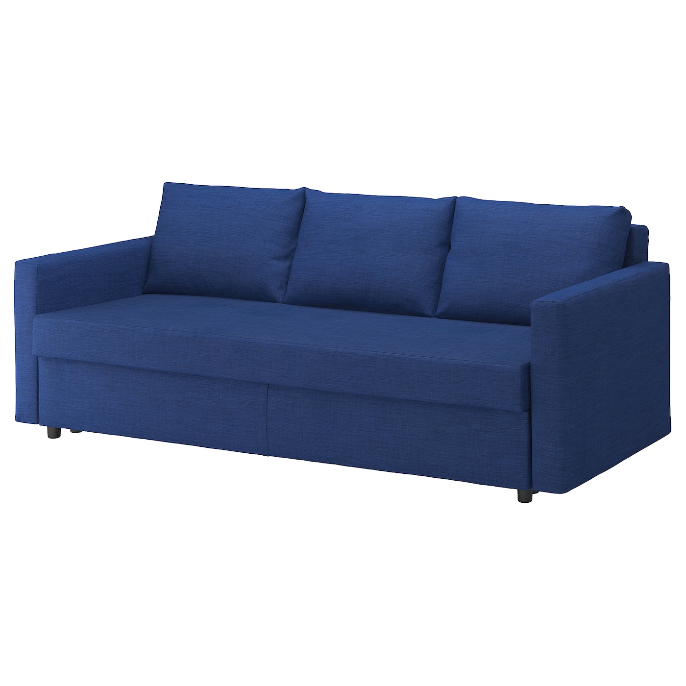 ФРИХЕТЕН 3 дивана-кровати с откидной спинкой, Скифтебо синий FRIHETEN IKEA