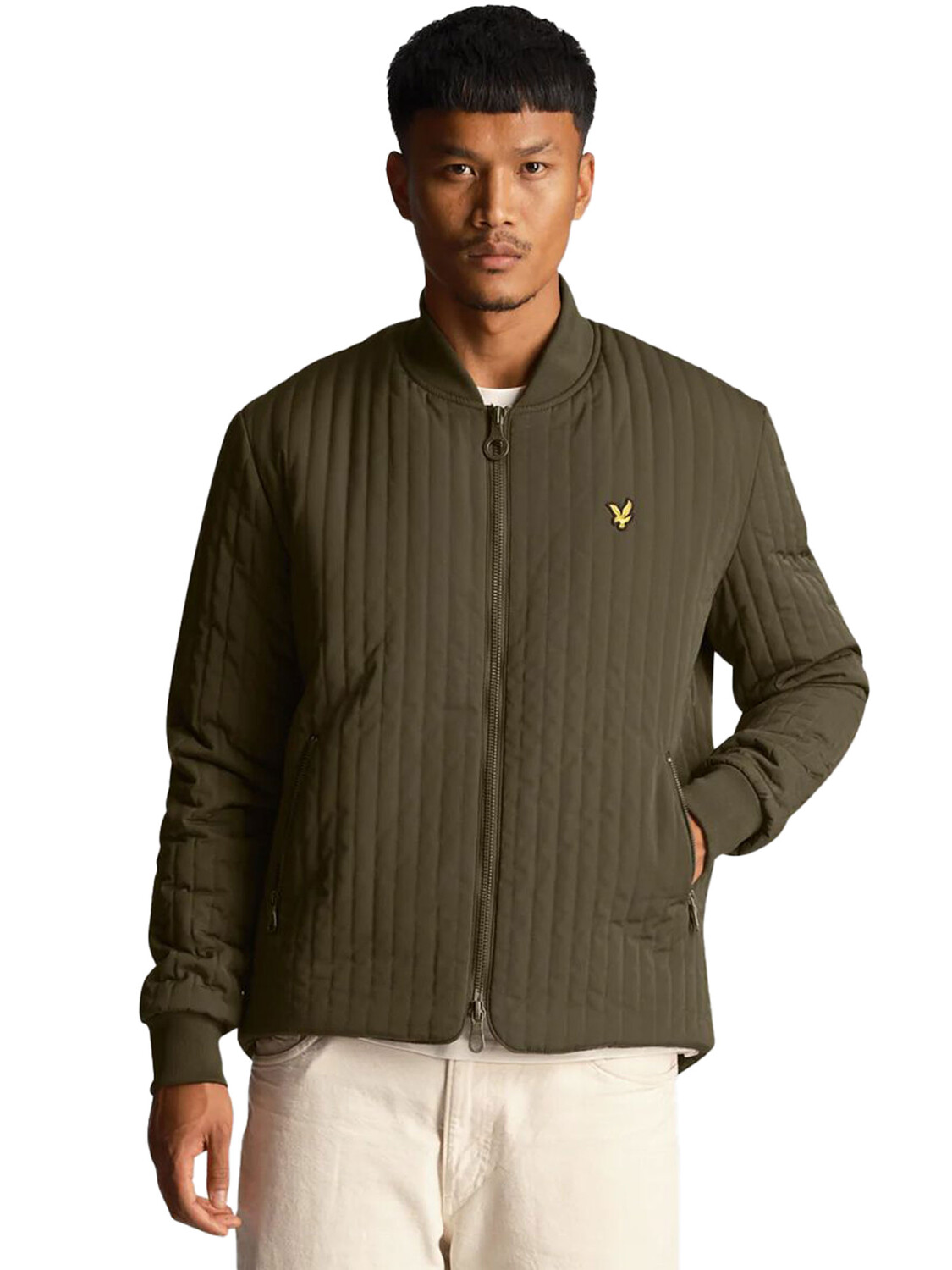 

Стеганая куртка LYLE & SCOTT, зеленый