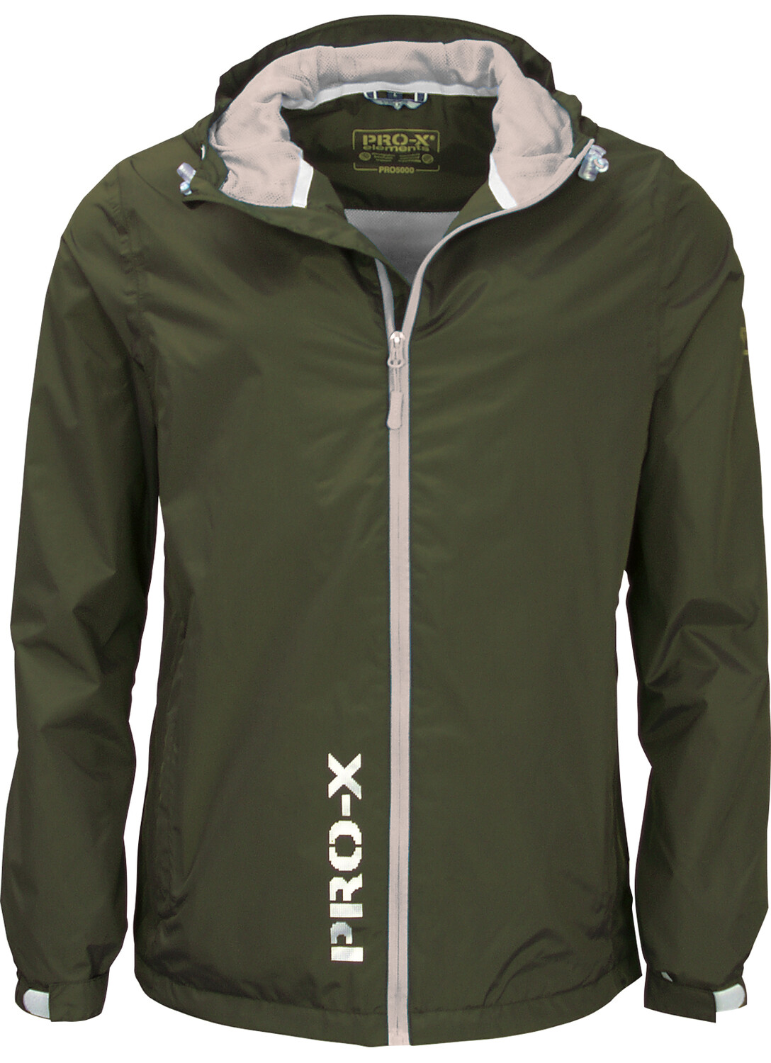 

Функциональная куртка PRO X elements Regenjacke FLASHY, цвет Dark Olive Grün
