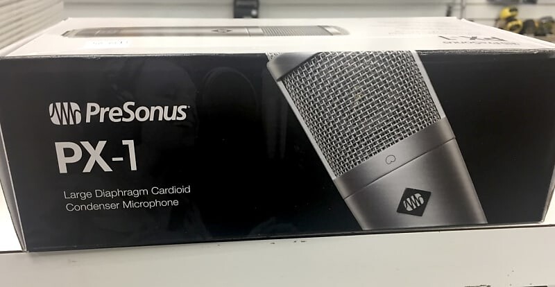 

Конденсаторный микрофон PreSonus PX-1 Large Diaphragm Cardioid Condenser Microphone