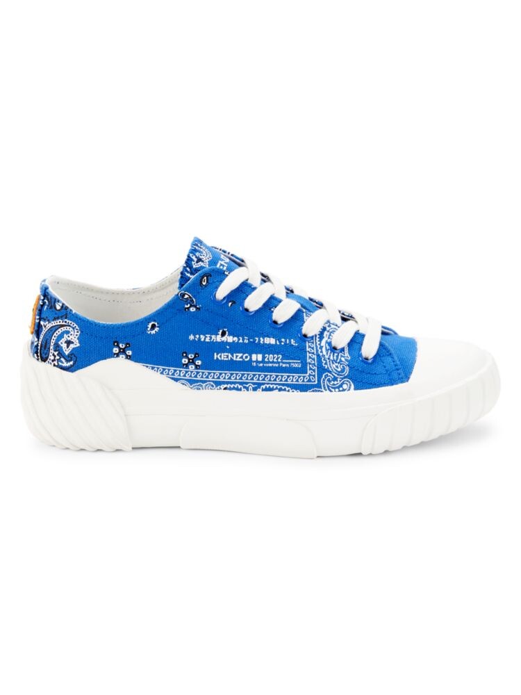 

Кроссовки из парусины с банданой Kenzo, цвет Royal Blue