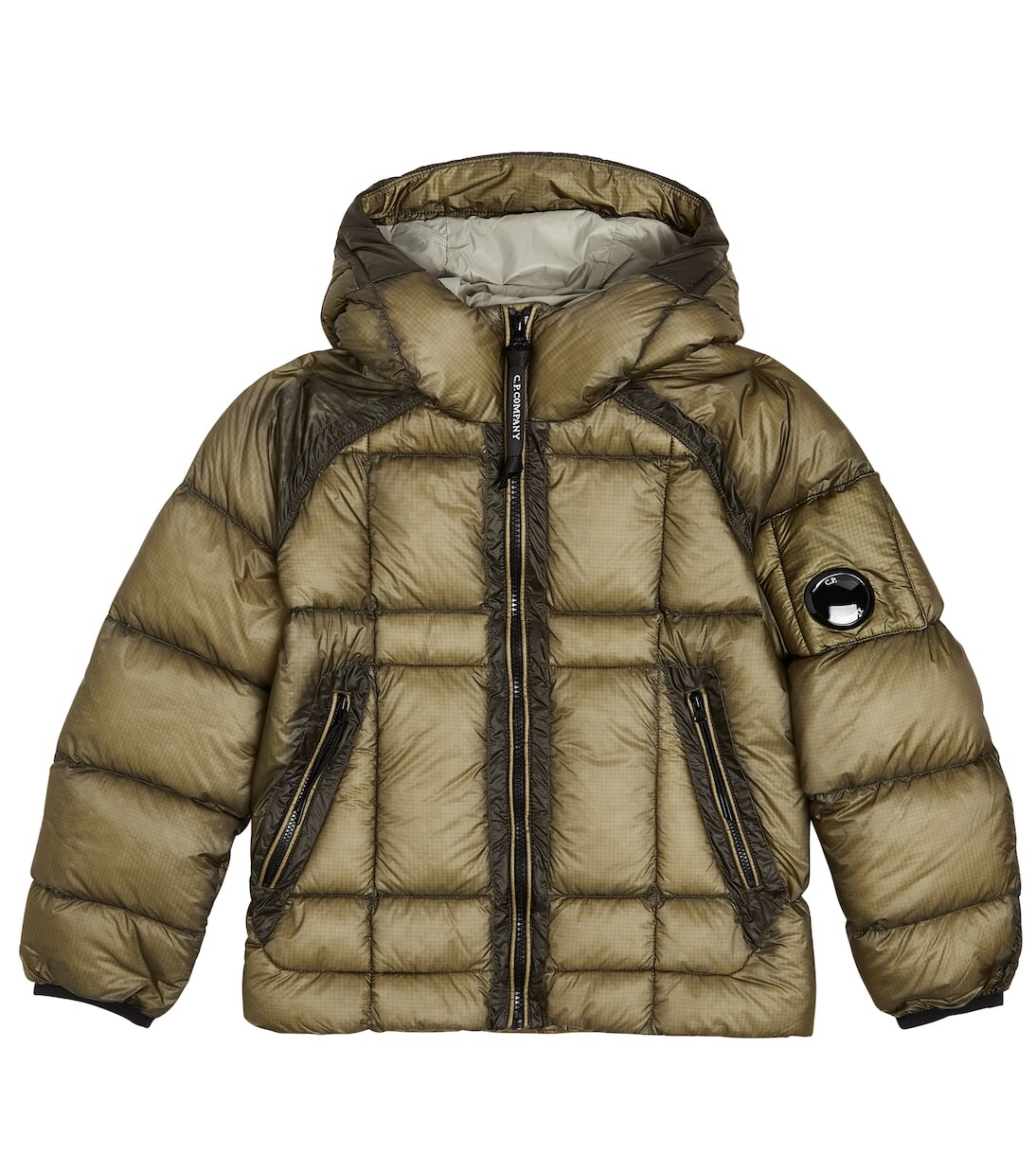 

Пуховик C.P. Company Kids, серый