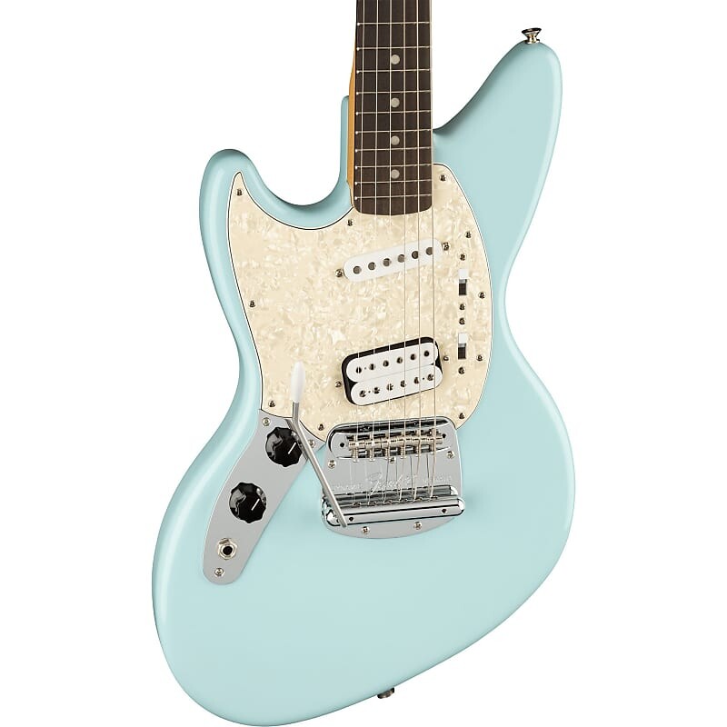 

Электрогитара Fender Kurt Cobain Signature Jag-stang Left Handed Electric Guitar in Sonic Blue