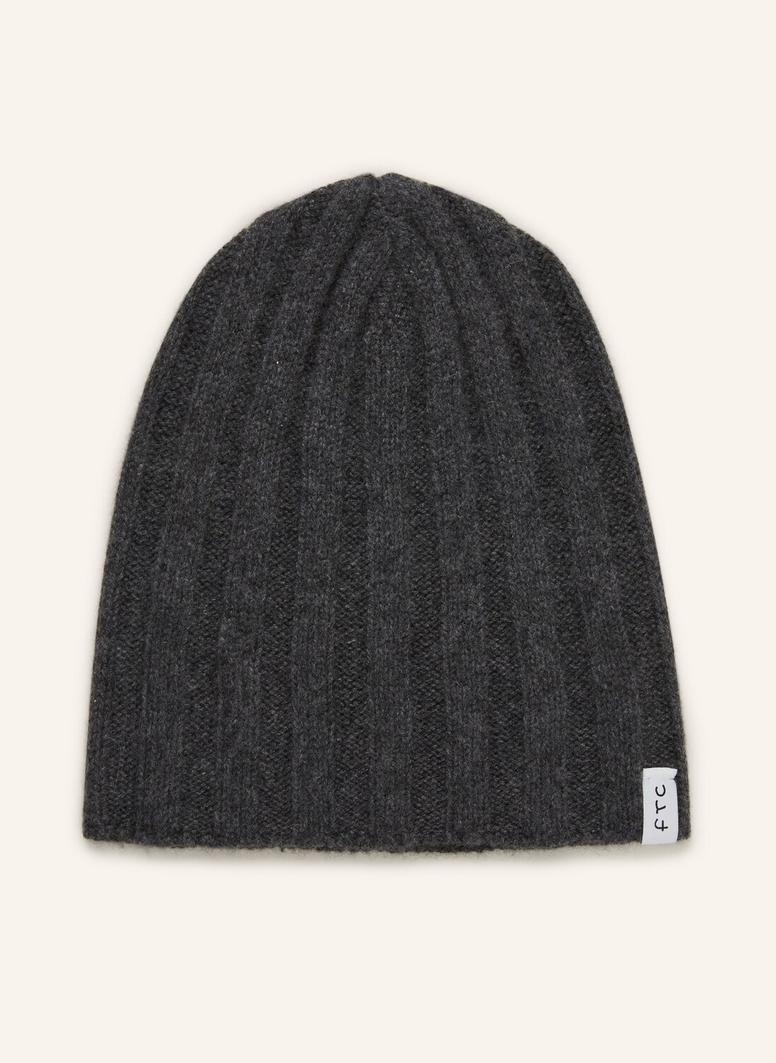 

Кашемировая шапка Ftc Cashmere, серый