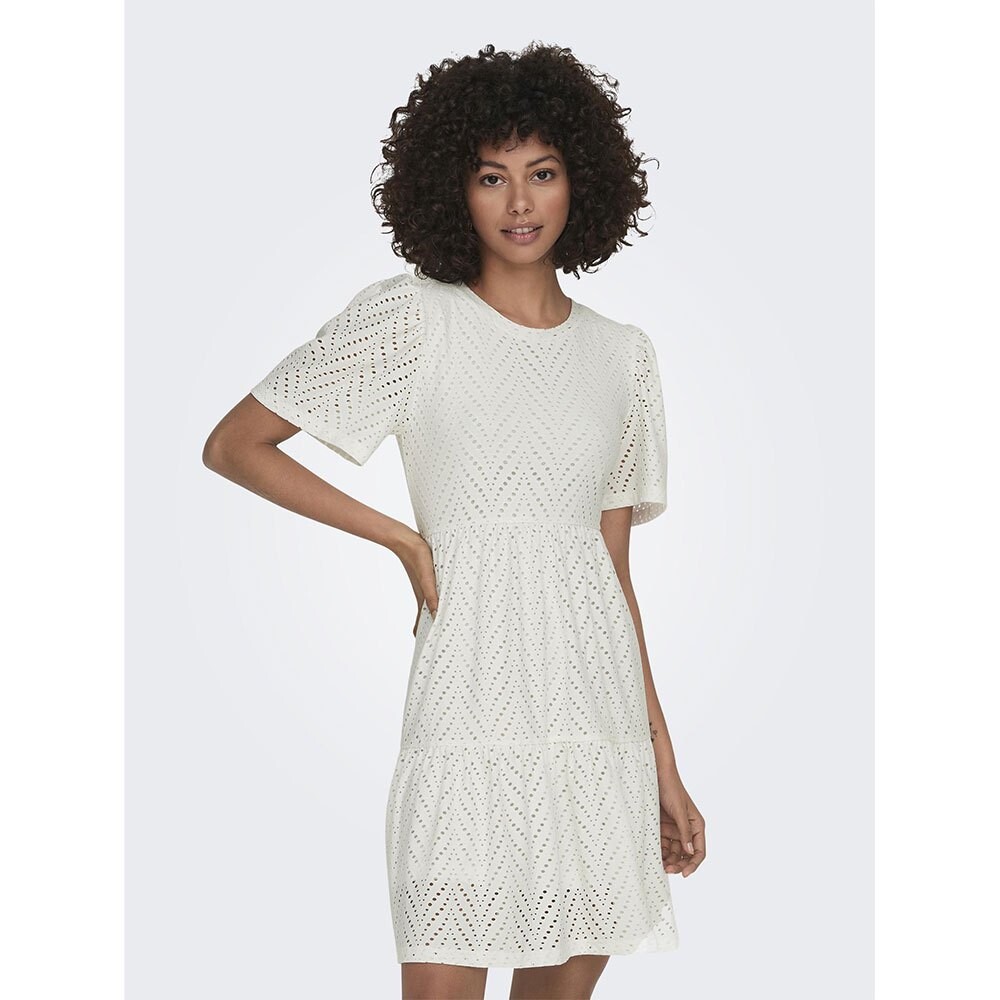 

Платье Jdy Carla Cathinka short sleeve, бежевый